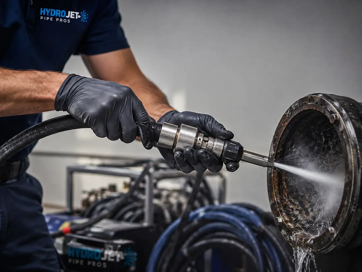 Hydro Jet Pipe Descaling in Westport, CA